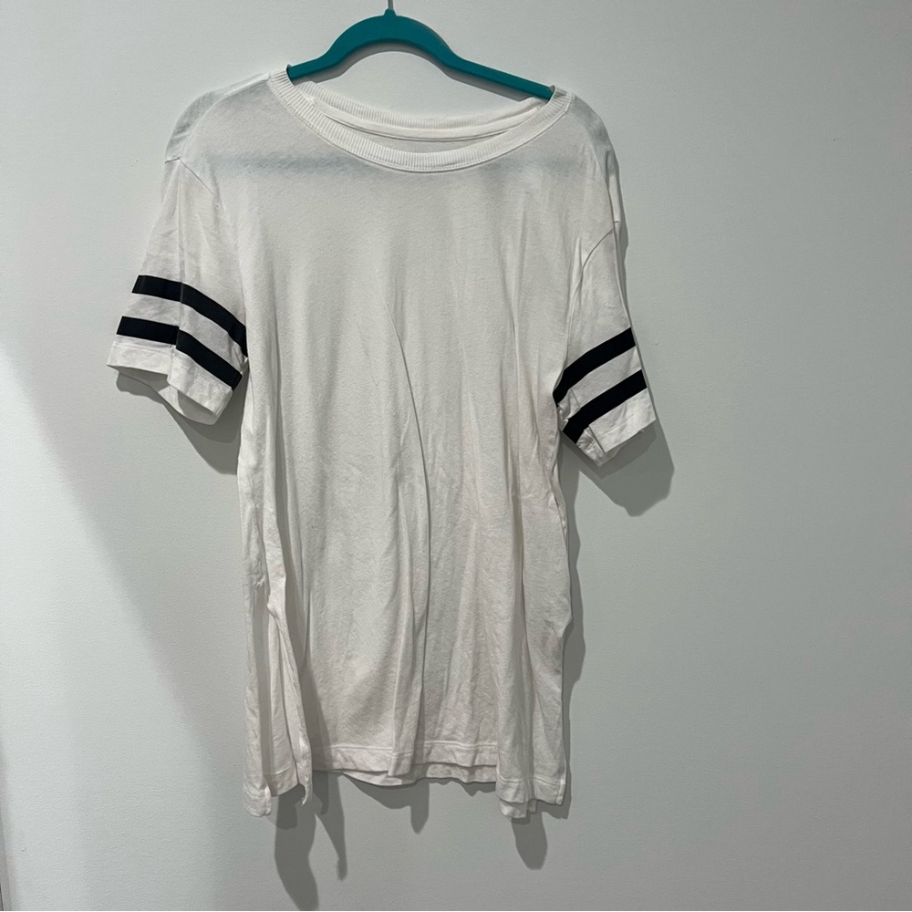 Black Striped Tee